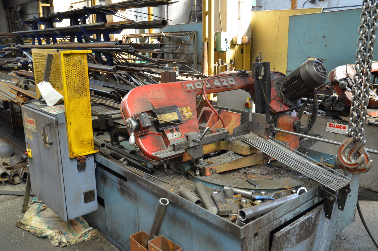 Pásová píla Bianco MOD 420 – pohľad 1