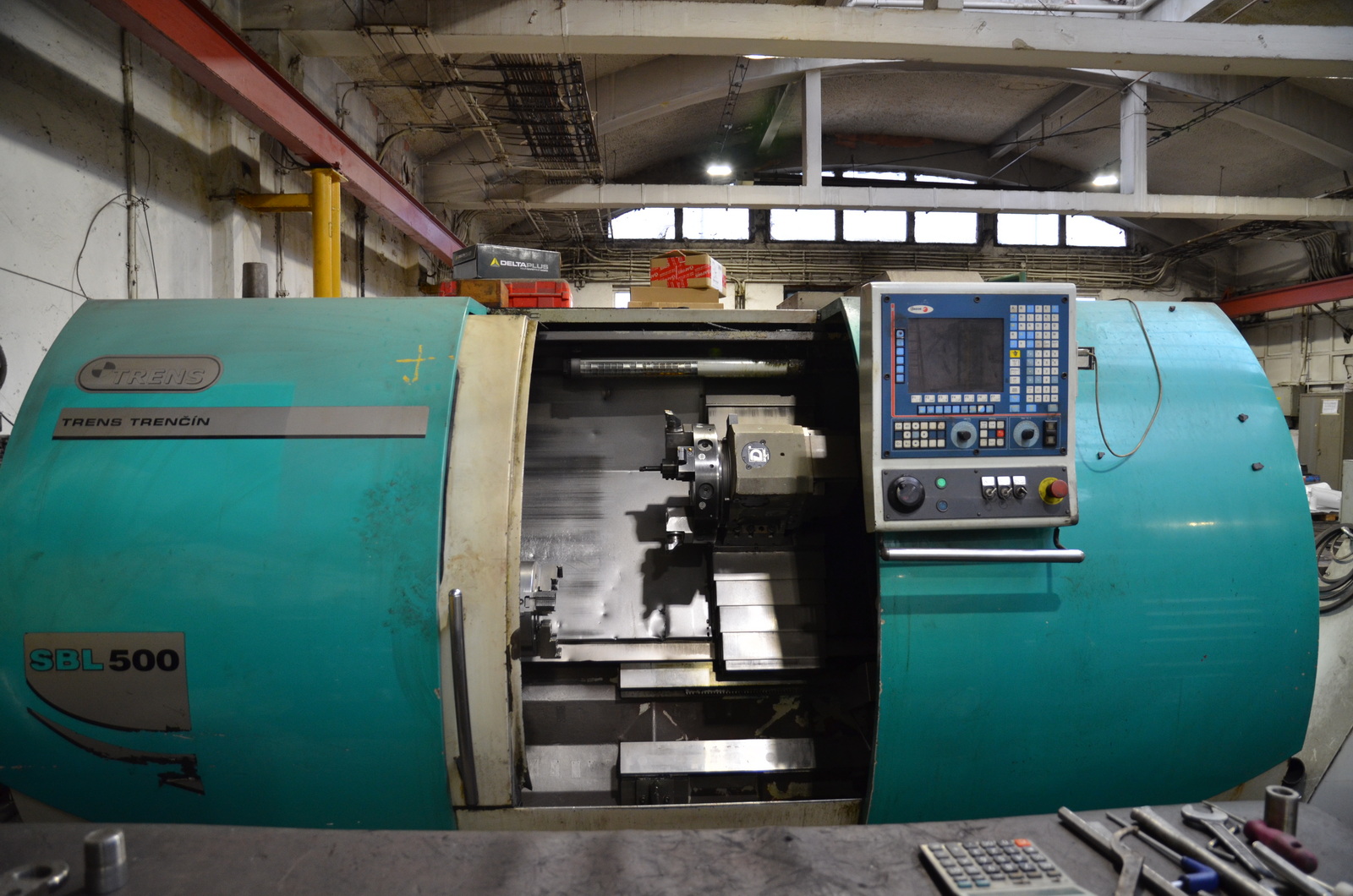 CNC sústruh SBL 500 CNC – pohľad 1